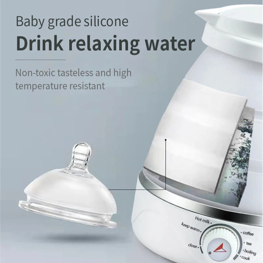 ポータブルシリコンケトル