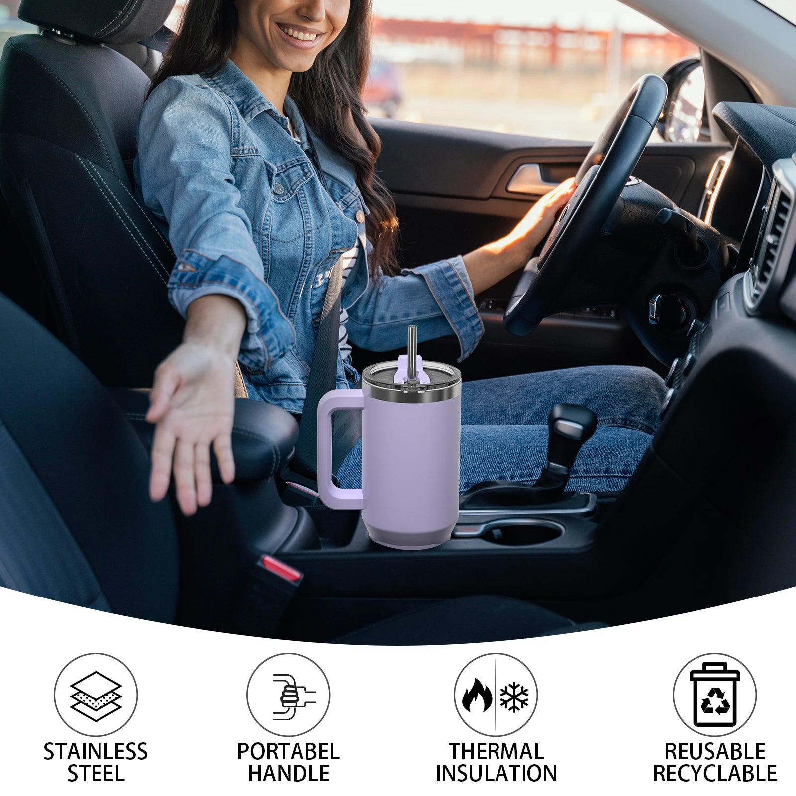 ステンレス鋼製 断熱タンブラー