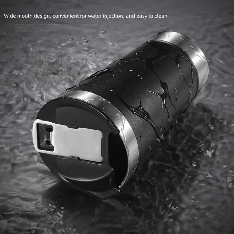 スタイリッシュ ステンレス真空断熱タンブラー