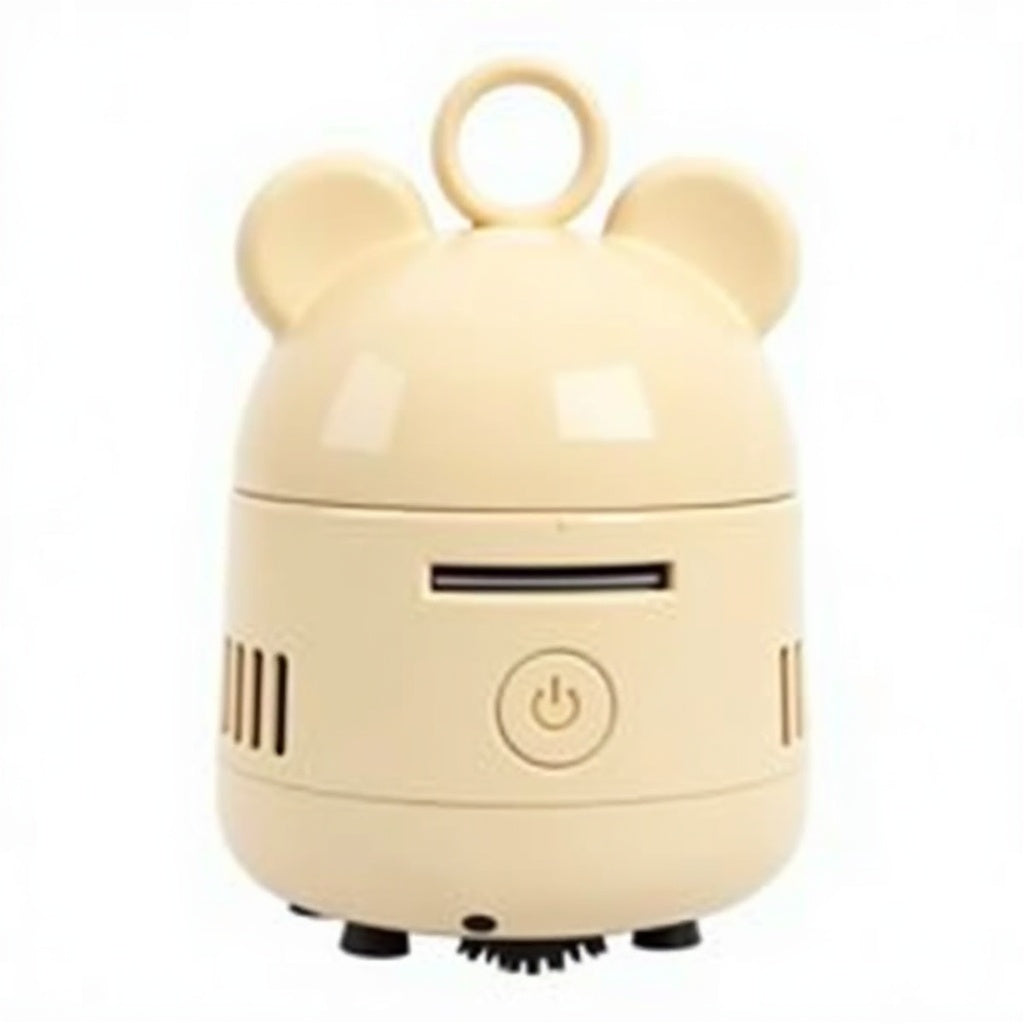 かわいいデスクトップ掃除機 ベアヘッド