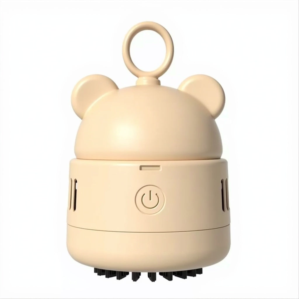 かわいいデスクトップ掃除機 ベアヘッド